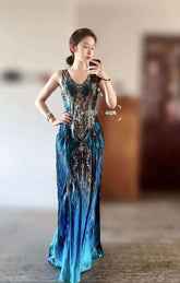 100%Silk A-line Mini Dresses vacation dress | - EnerChic -